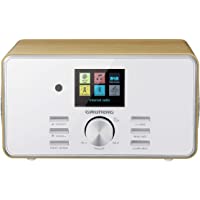 Grundig DTR 5000 2.0 BT Dab+ Web - Radio por Internet (Bluetooth- recepción de Roble)
